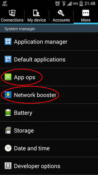 How To Enable Download Booster on Galaxy S4 KitKat TW ...
