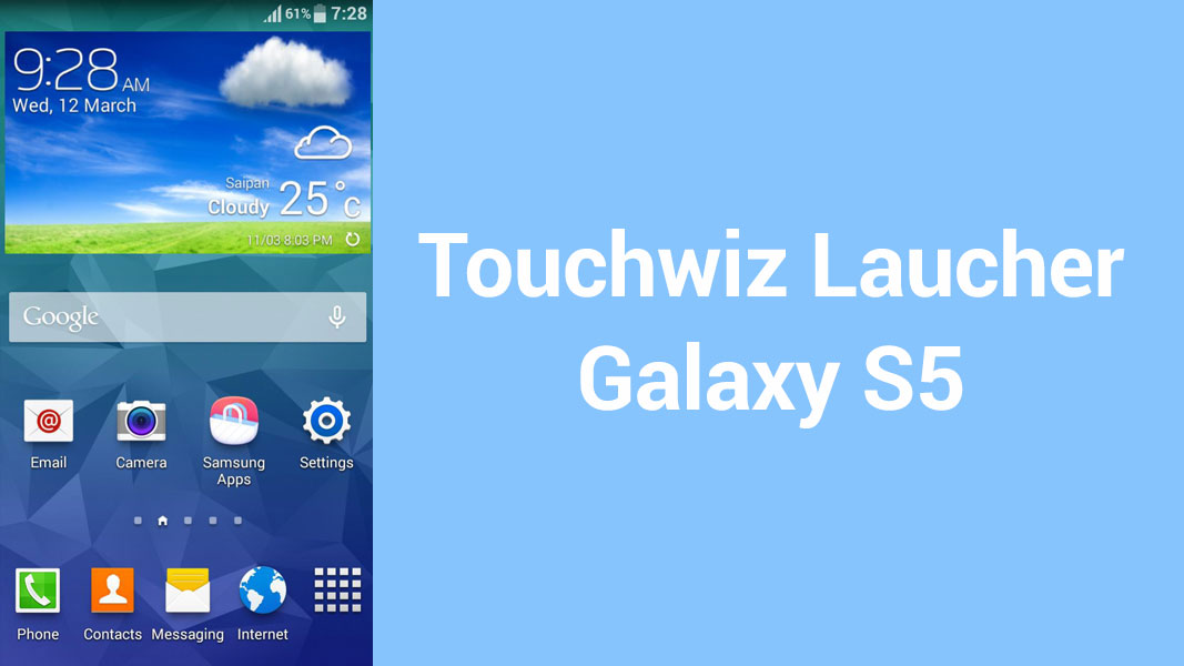 Install Galaxy S5 Launcher &amp; Weather Widget on Galaxy S3 ...