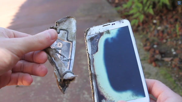 Galaxy S5 Survives After Being Burned With Gasoline ... Galaxy S5 Survives After Being Burned With Gasoline ... - 600 x 338 jpeg 36kB