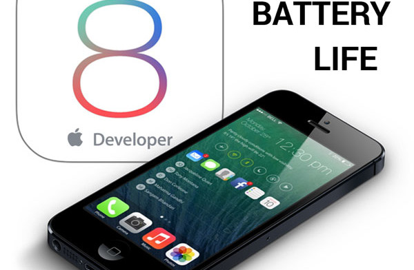 ios 8 battery life improve