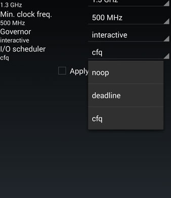 overclock processor galaxy s5 change frequency