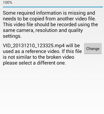 Repair Corrupted Videos Android