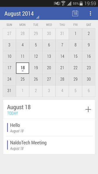 calculator app android l material design