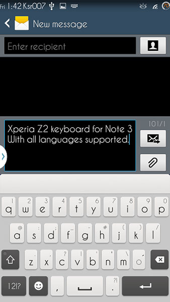 ported xperia z2 keyboard download