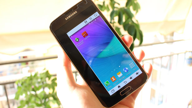 one-handed mode galaxy s5 note 4
