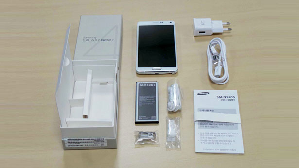 unboxing video samsung galaxy note 4