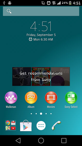 Download Xperia Z3 Launcher and Weather Widget - NaldoTech