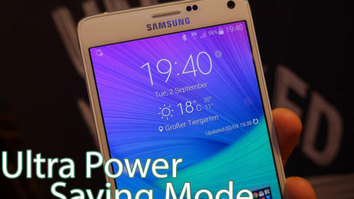 galaxy note 4 ultra power saving mode apk ported