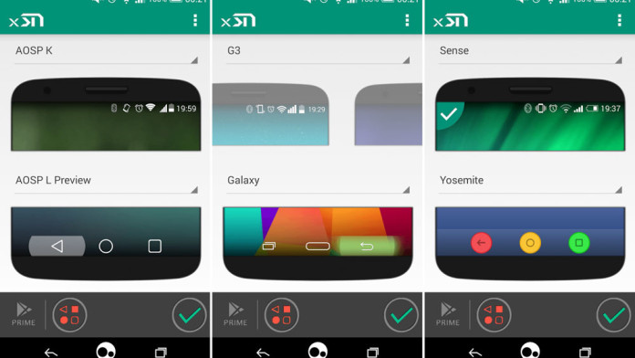 android kitkat status bar icons