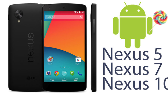 aosp 5.0 lollipop rom nexus 5 7 10