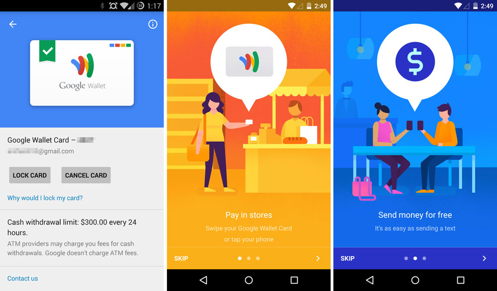 Google Wallet v7.0 APK with Material Design Download and ...