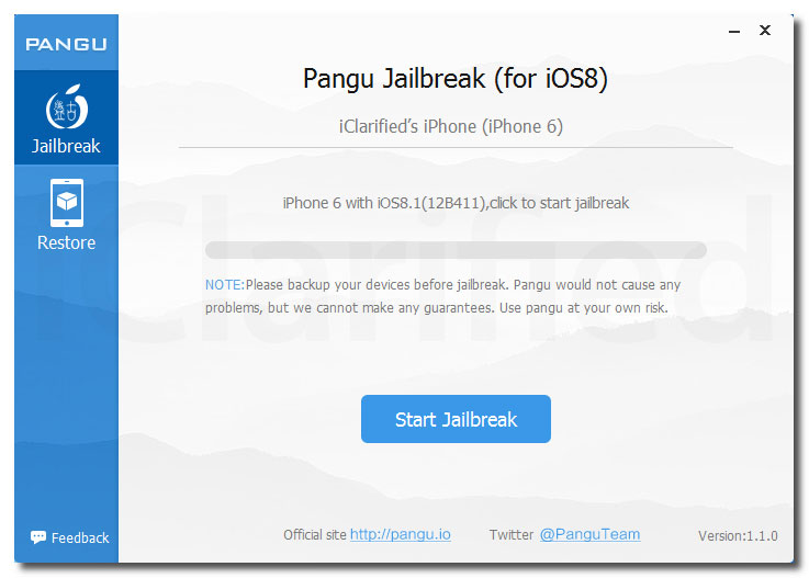 Pangu jailbreak for ios 8 available for mac