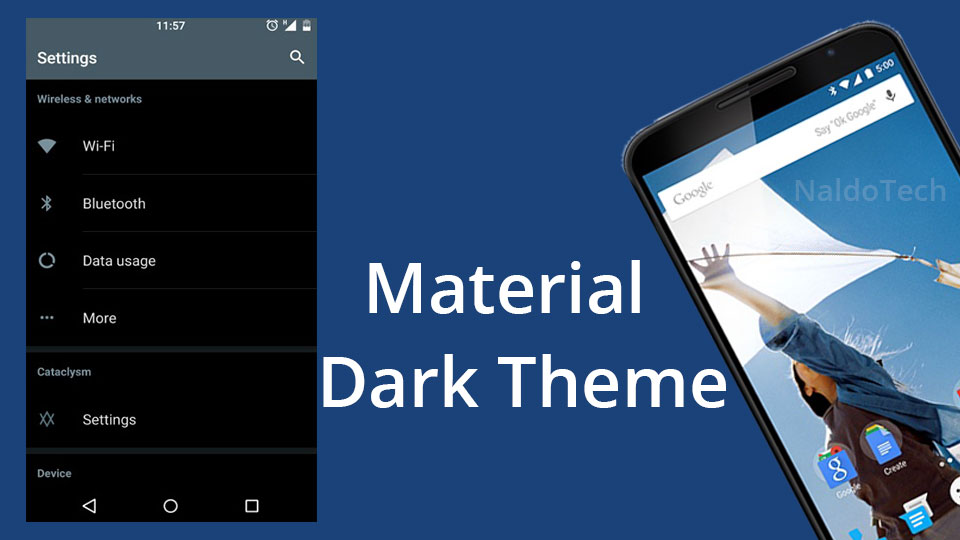 dark material lollipop theme nexus 6