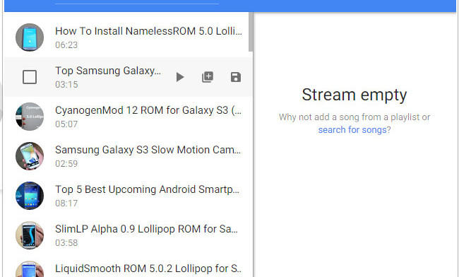 streamus youtube add song