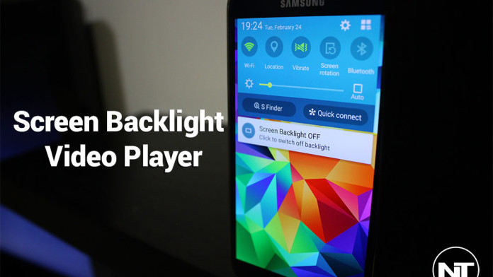 screen backlight off android