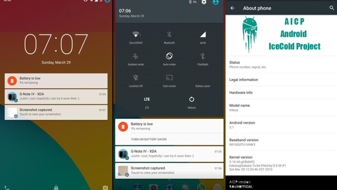 note 4 android 5.1 rom