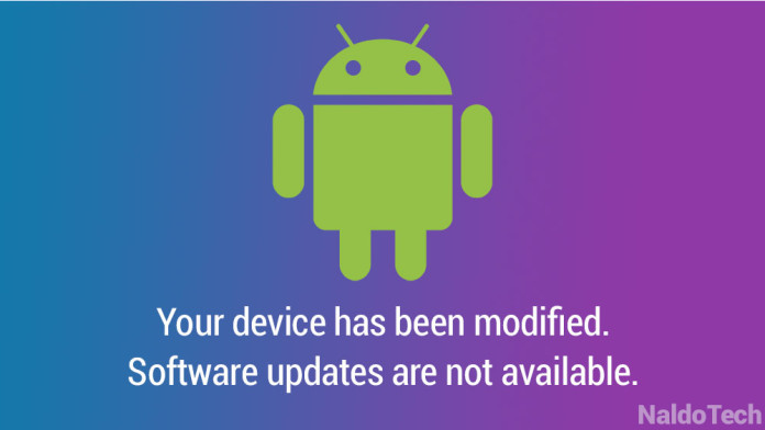 ota update error stock firmware