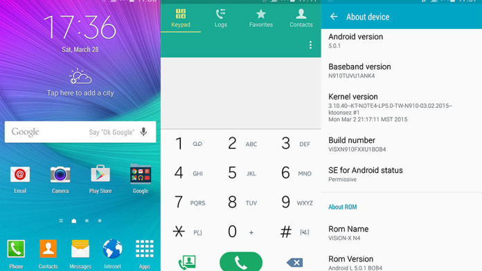 t-mobile note 4 lollipop rom