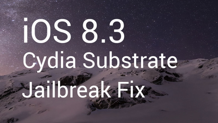 fix cydia substrate ios 8.3
