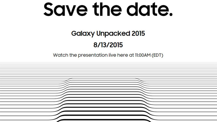galaxy unpacked note 5 live
