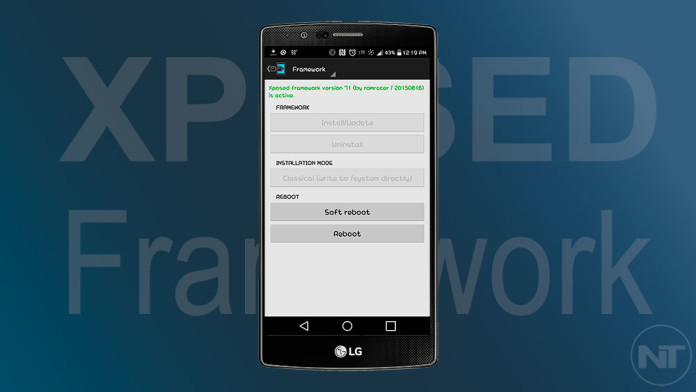 lg g4 xposed framework