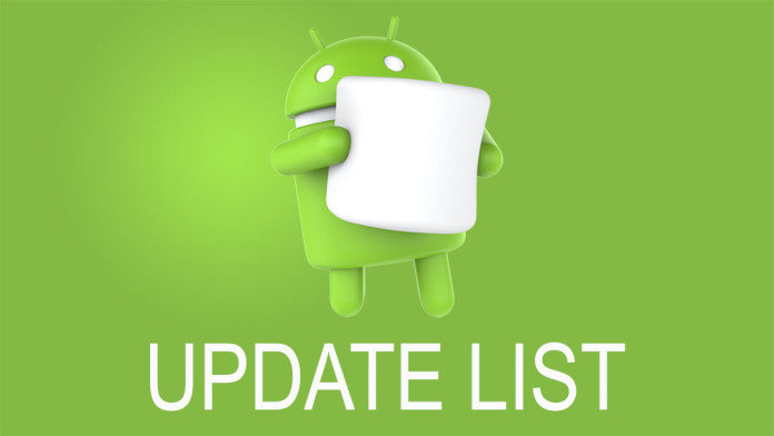 marshmallow update list date