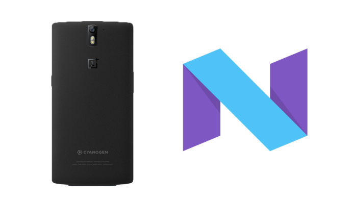 oneplus one android 7.0 nougat custom rom gapps