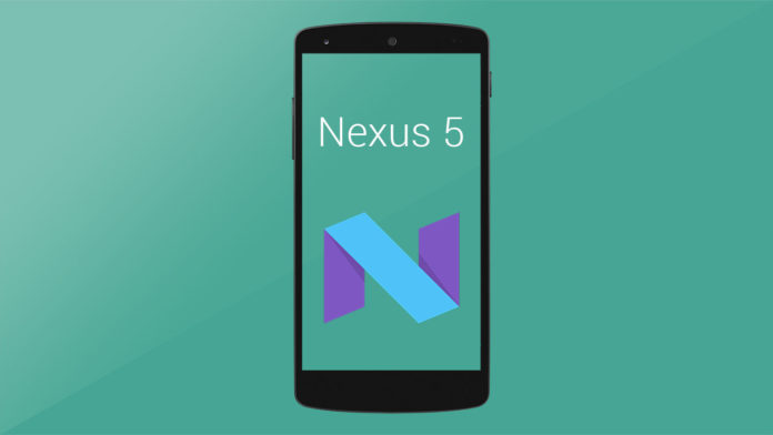 nexus 5 stable nougat rom