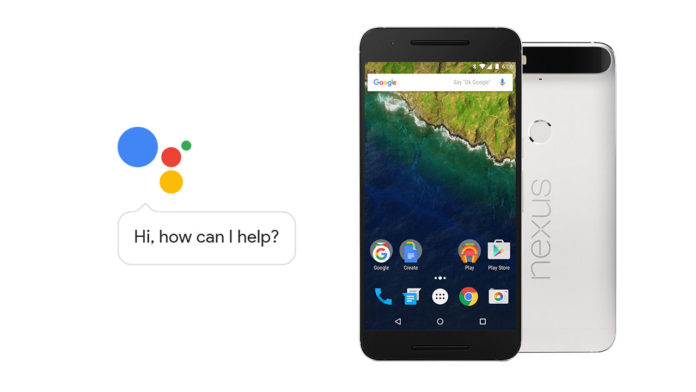 google assistant nexus 6p