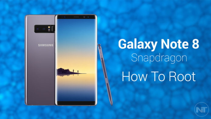 root galaxy note 8 snapdragon odin supersu