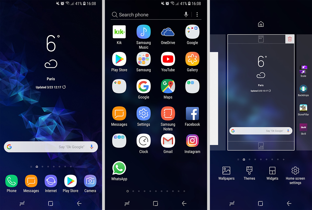 Install Samsung Galaxy S9 Touchwiz Launcher Apk On All - 