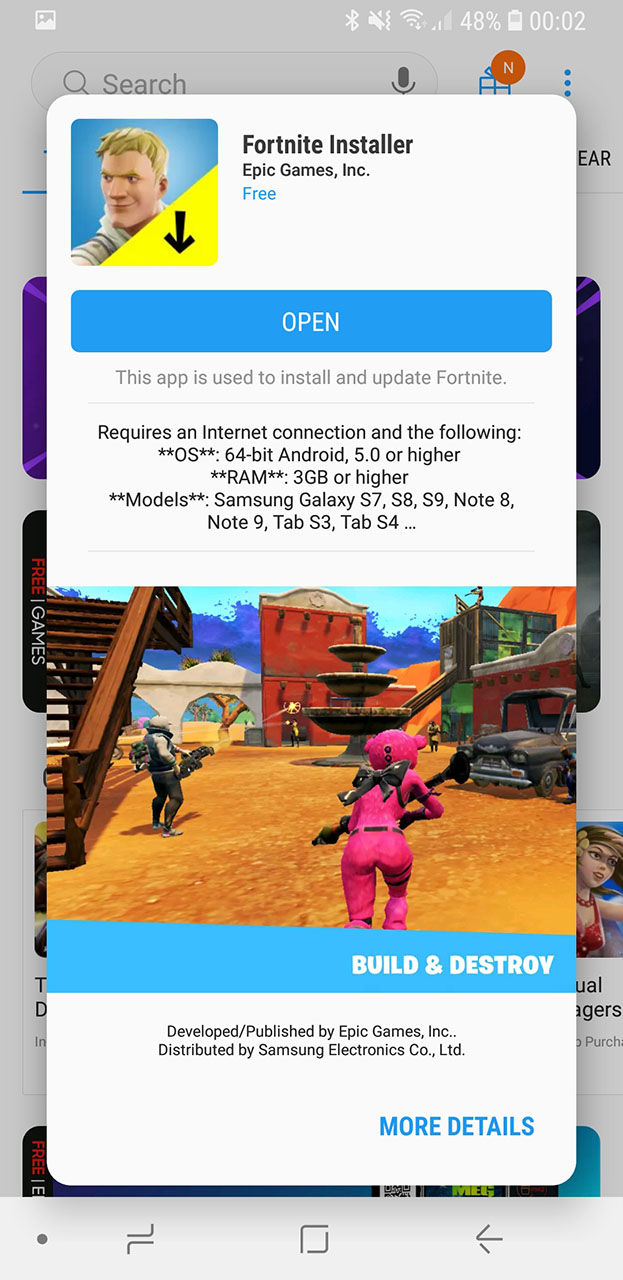 Fortnite apk android скачать