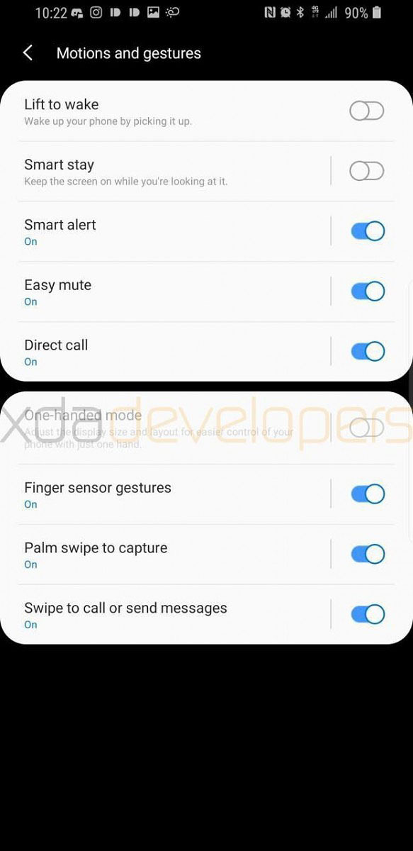 galaxy s9 android pie gestures