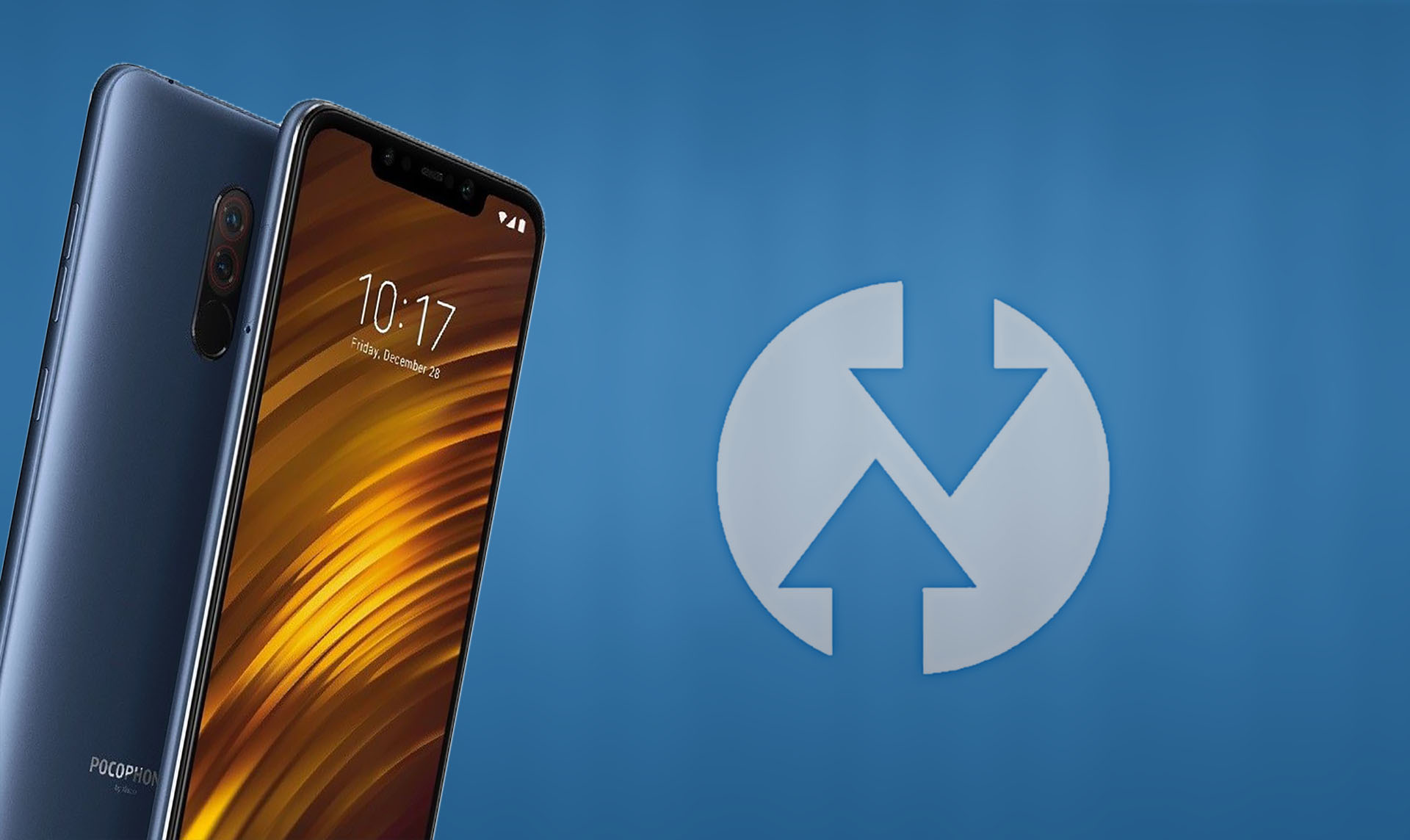 pocophone f1 twrp recovery install