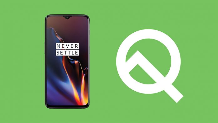 install android q on oneplus 6