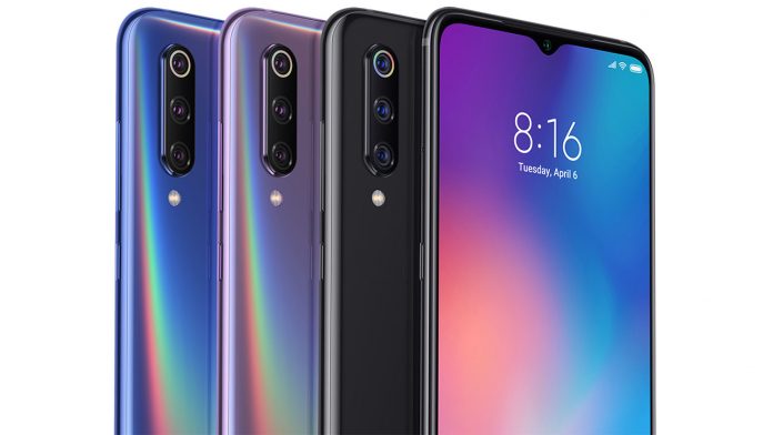 xiaomi mi 9 front