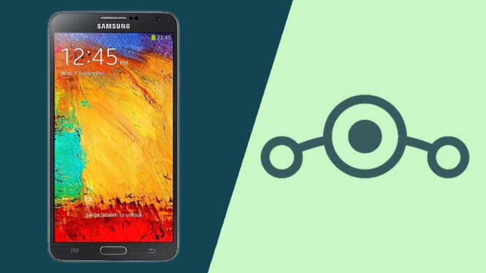 galaxy note 3 lineageos 17.1