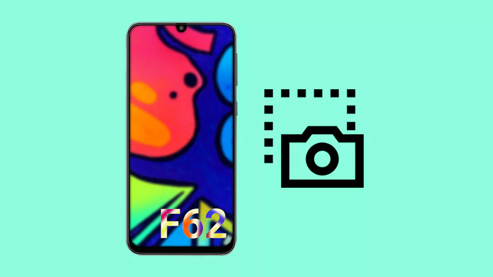 take a screenshot galaxy f62 screen capture