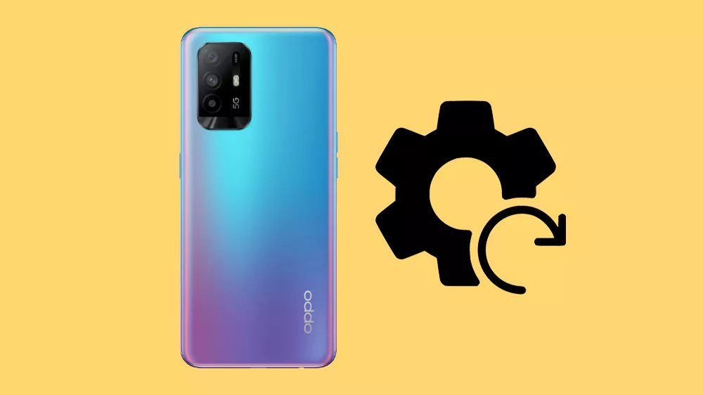 oppo a95 factory reset wipe data