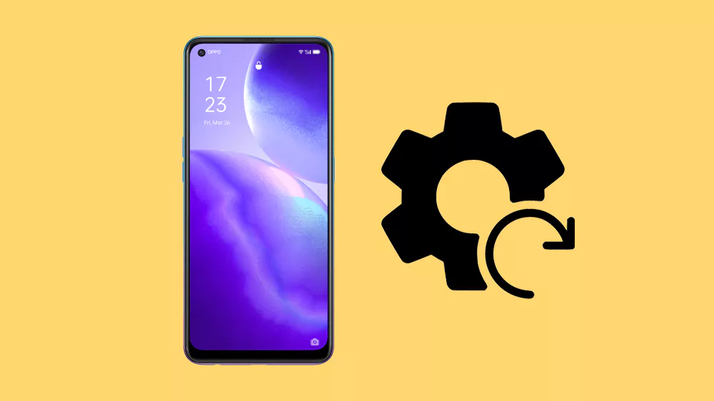 oppo reno5 z reset wipe data