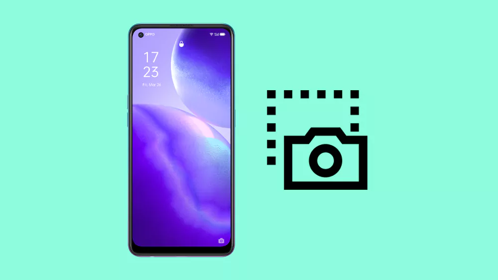 oppo reno5 z screenshot screen capture