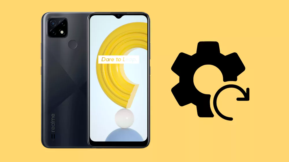 realme c20 factory reset wipe data