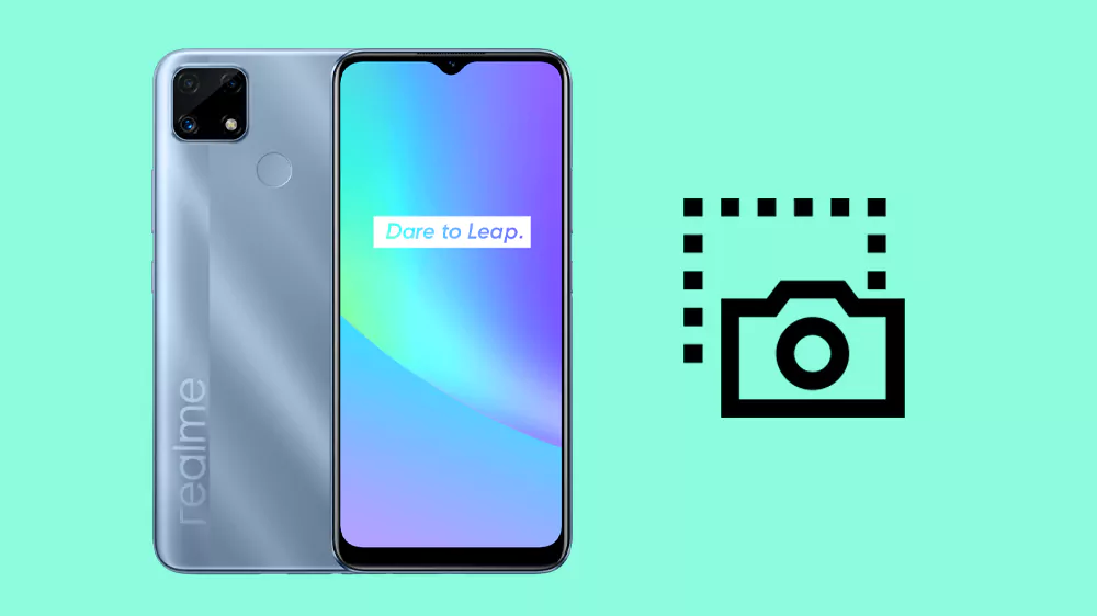realme c25 screenshot screen capture
