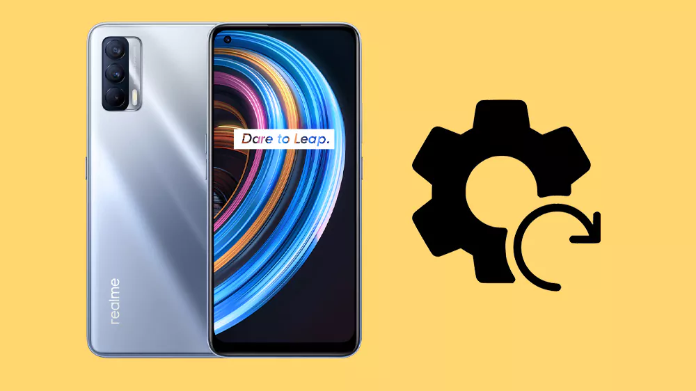 realme x7 reset wipe data