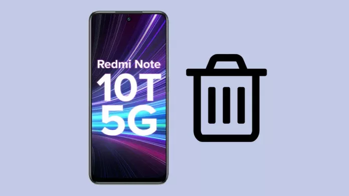 Redmi Note 10T bloatware