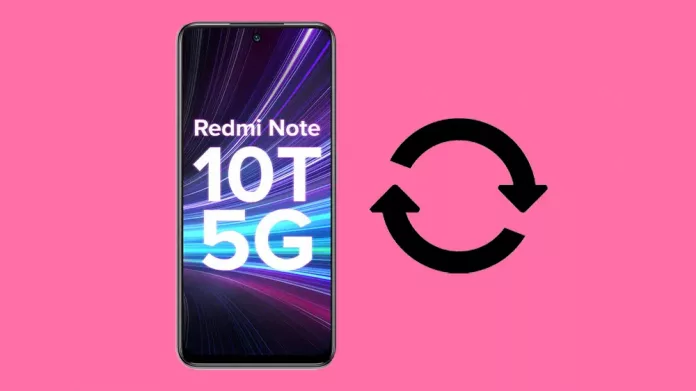 Redmi Note 10T 5g recovery fastboot